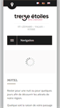 Mobile Screenshot of motel13etoiles.ch